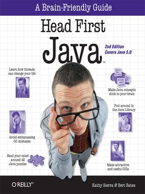 cover image of Head First Java